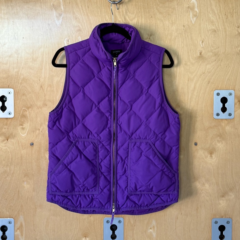 Purple Quilted Vest